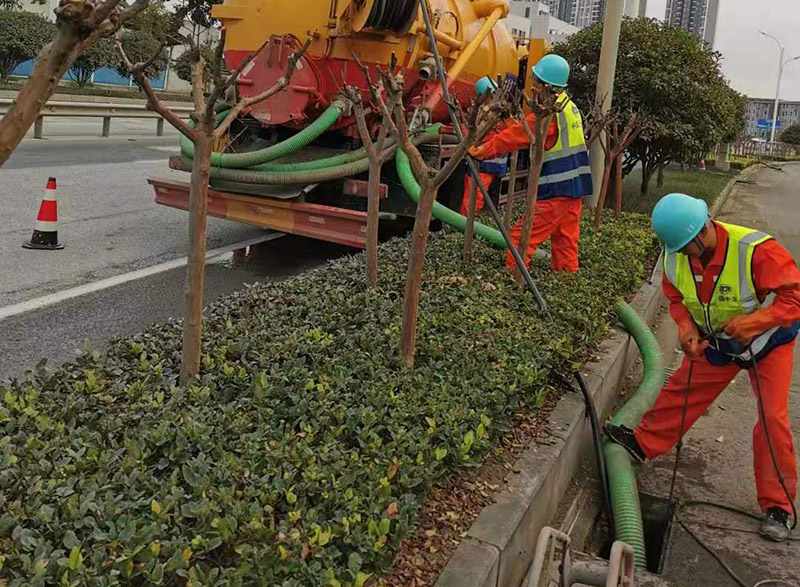 綦江市政管道清淤
